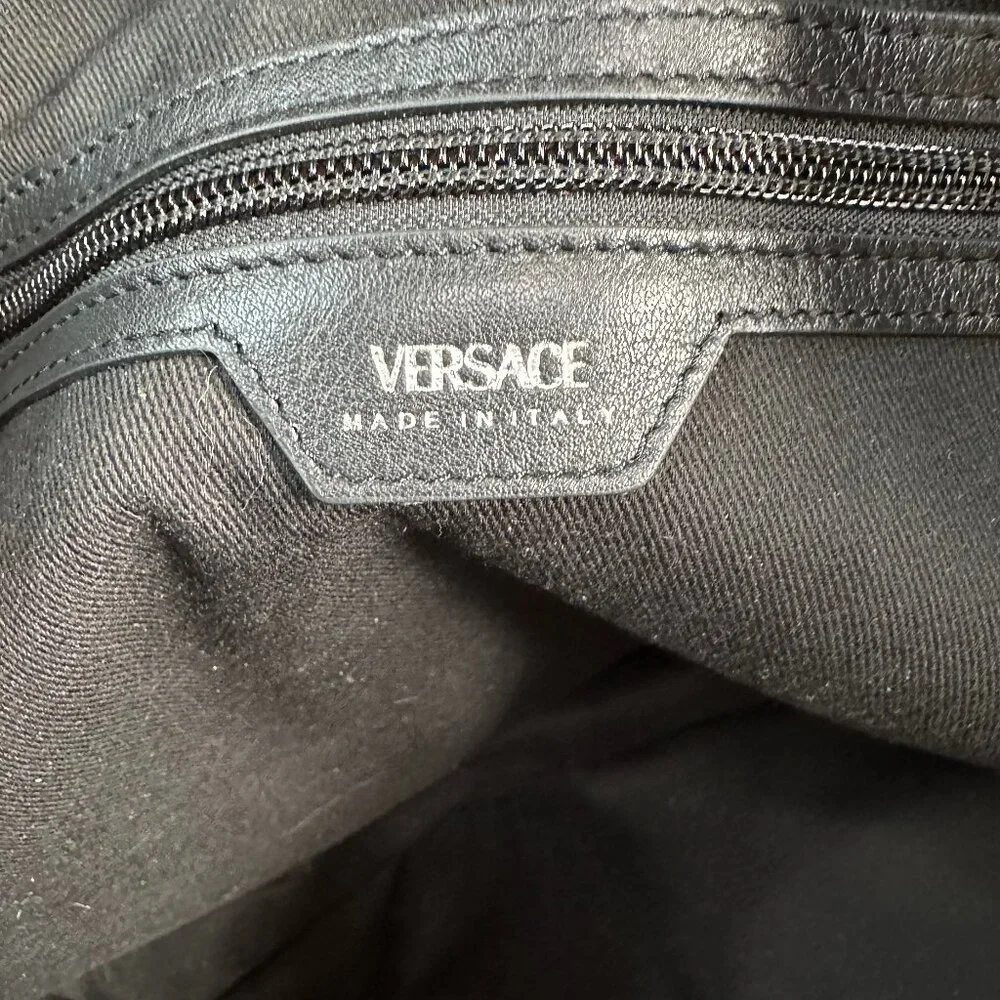 ❌SOLD❌ NWT Authentic Versace Repeat Large Hobo Bag - Picture 13 of 15